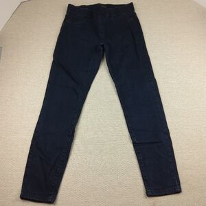 Liverpool Jeans The Denim Legging, Dark Blue, Black Snaps, Womens Size‎ 6